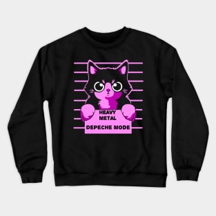 Depeche mode cats Crewneck Sweatshirt